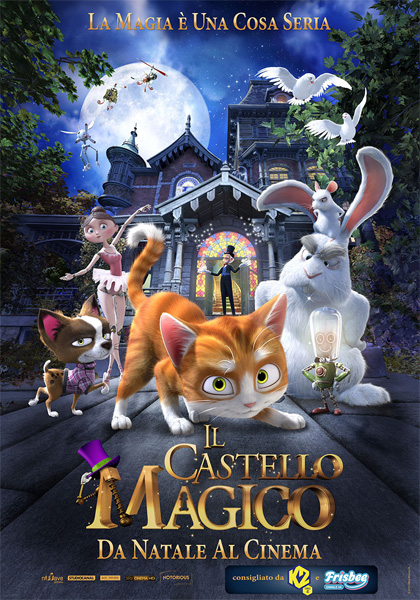 Foto: locandina del film di animazione Il castello magico