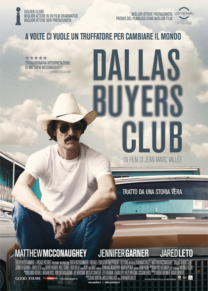 Foto: locandina del film Dallas Buyers Club