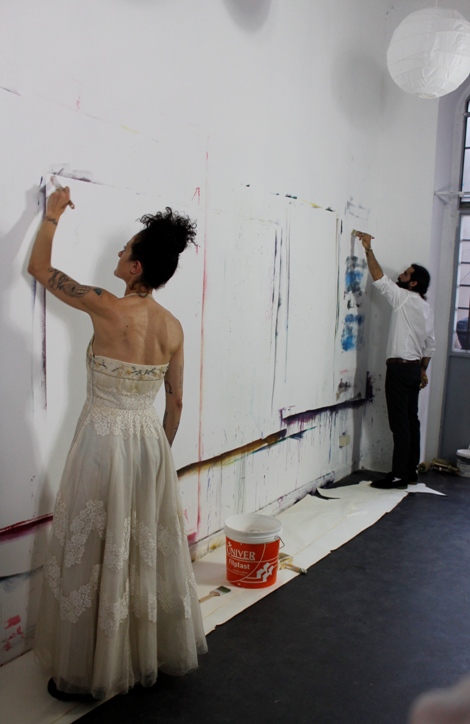 Foto di scena: Perdormance #00, open studio day allo Spazio Nour di Milano