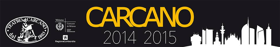 Logo Teatro Carcano di Milano, stagione 2014/2015