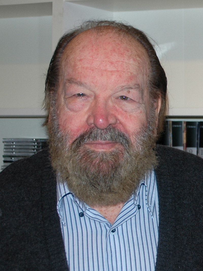 Foto: Carlo Pedersoli in arte Bud Spencer (Napoli, 31 ottobre 1929 – Roma, 27 giugno 2016)