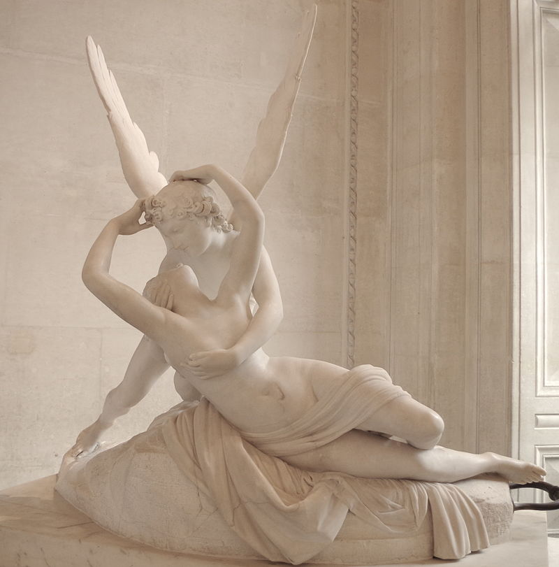 Foto: Antonio Canova, Amore e Psiche (1787–1793), marmo bianco, Louvre, Parigi