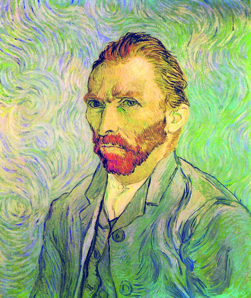 Foto: Vincent Van Gogh, autoritratto, 1889 – Olio su tela, cm. 65 x 54, Museo d’Orsay, Parigi