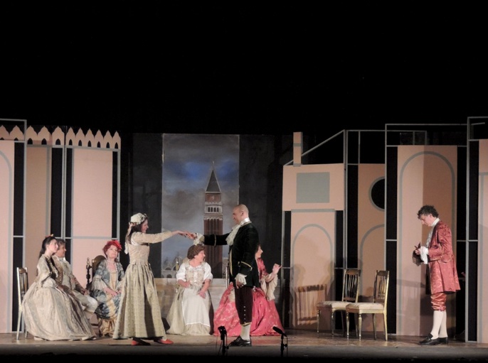 Foto di scena: Le Morbinose di Carlo Goldoni, al Teatro Gerolamo di Milano il 16 e 17 febbraio 2018