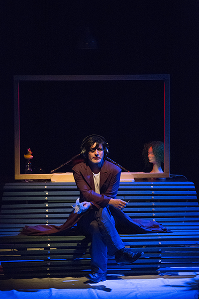 Foto di scena: Cantico dei Cantici, Roberto Latini, andato in scena al Teatro La Cavallerizza di Milano dal 15 al 20 maggio 2018