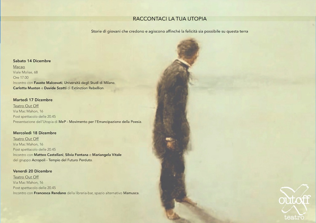 TEATRO OUT OFF – Raccontaci la tua utopia