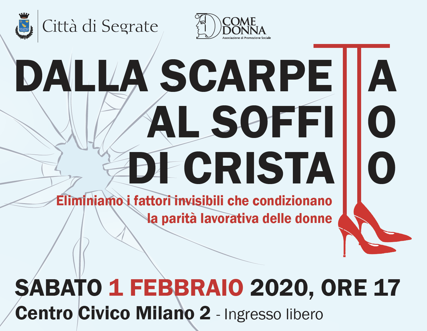 Dalla scarpetta al soffitto di cristallo