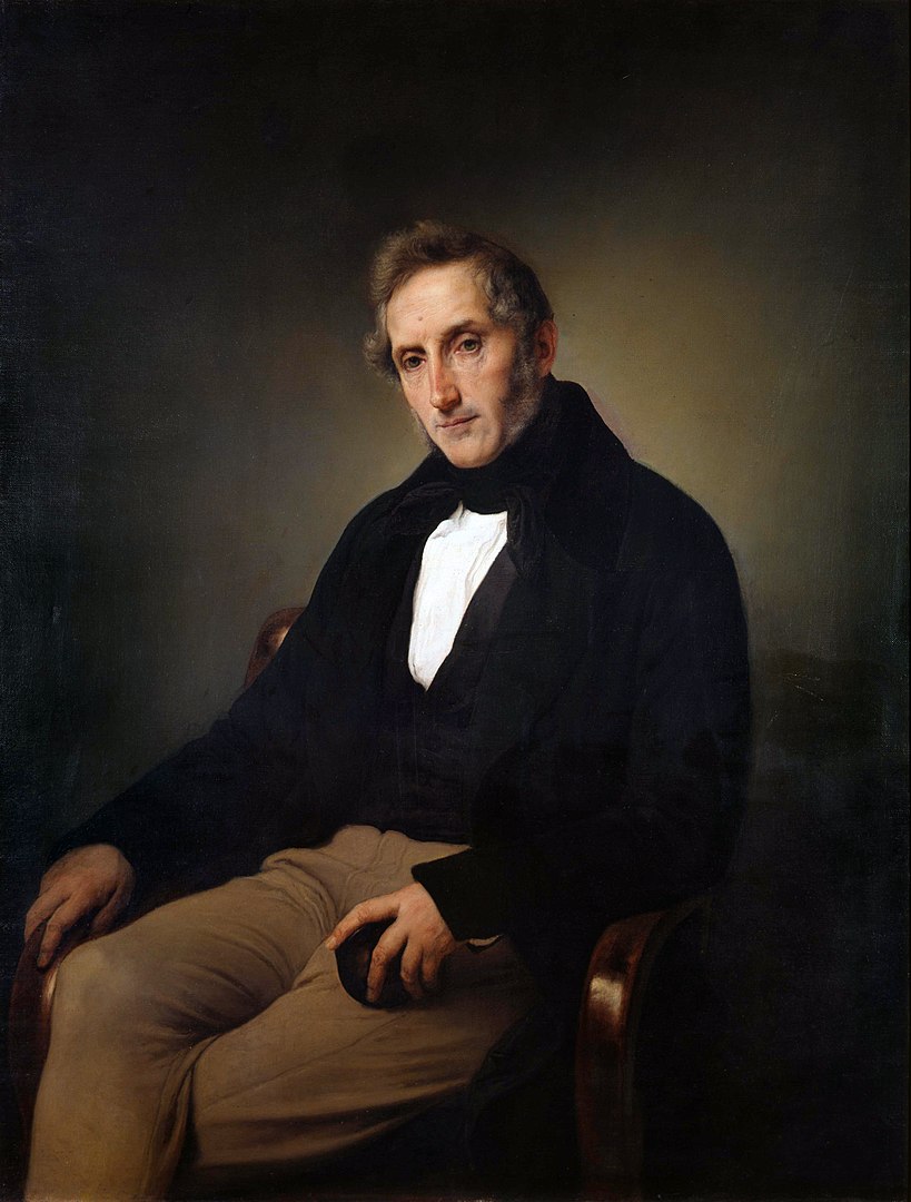 Foto: Francesco Hayez - Ritratto di Alessandro Manzoni- Olio su tela, 1841 © Pinacoteca di Brera