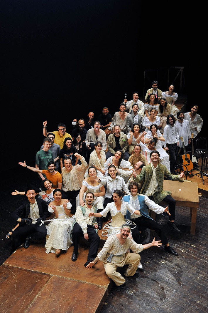 Foto di scena: Al pappagallo Verde © Achille Le Pera