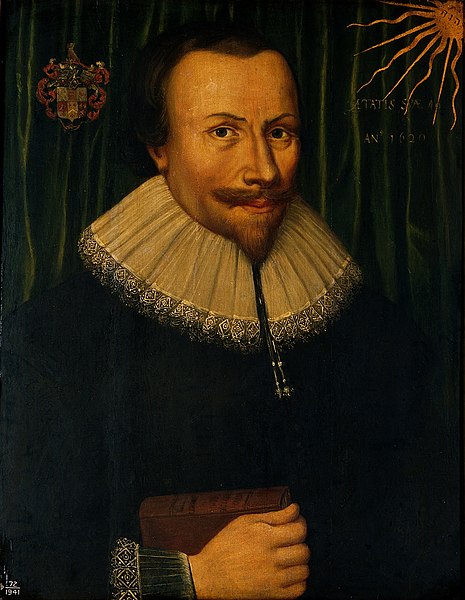 Foto: Ritratto di Robert Fludd (1574 – 1637) – Olio su tela
