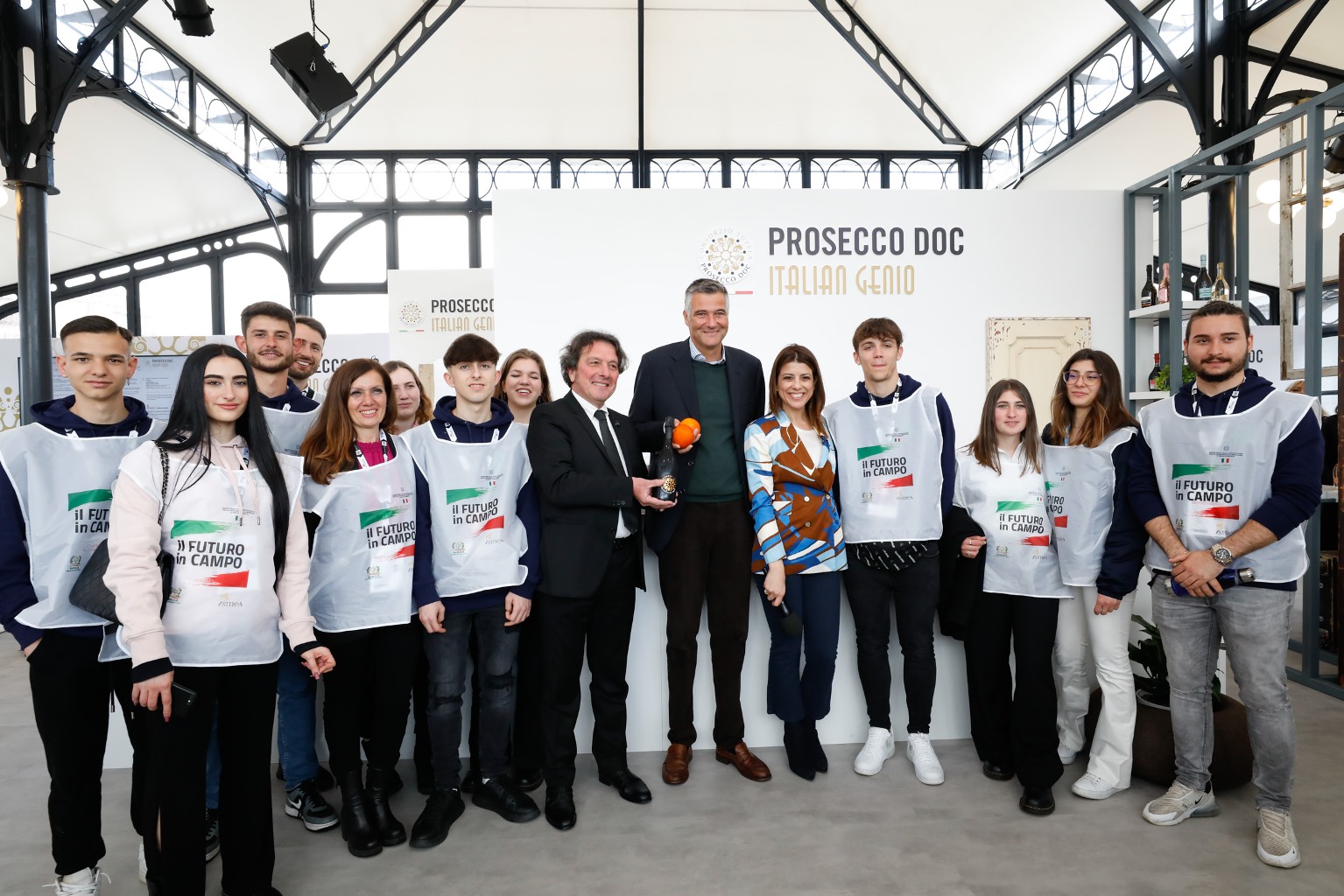 PROSECCO DOC al 55° VINITALY FA IL PIENO