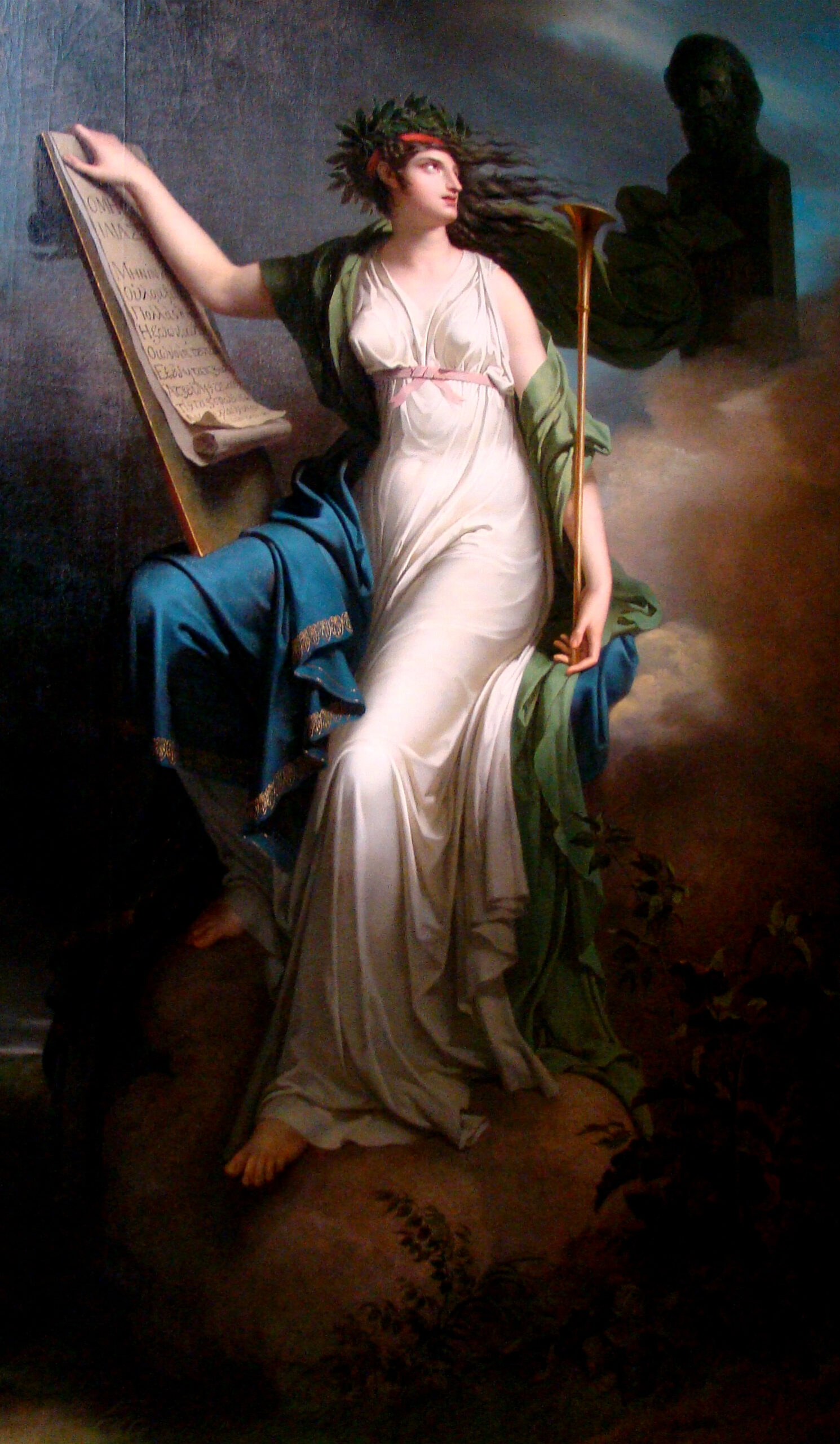 Foto: Charles Meynier (Parigi, 1768-1832) – Calliope, muse qui préside au poème épique