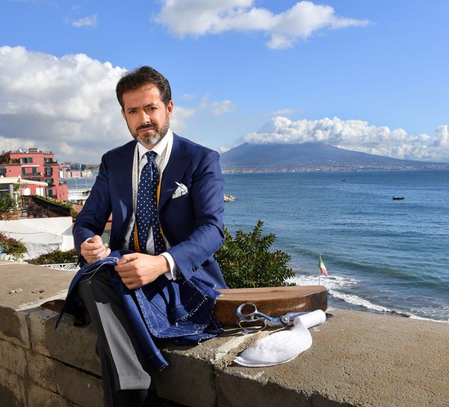 Foto: Pino Peluso, Maestro Sarto e Presidente di Confartigianato Moda Napoli