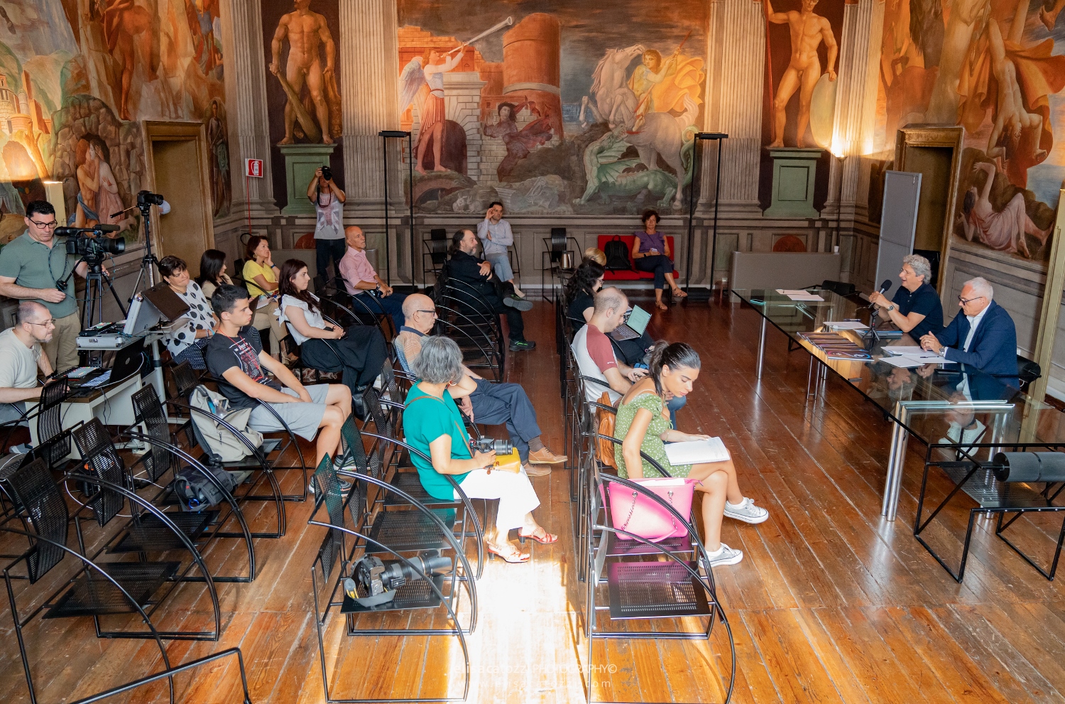 Foto: conferenza stampa del 1° agosto 2023 © Ferrara Film Festival