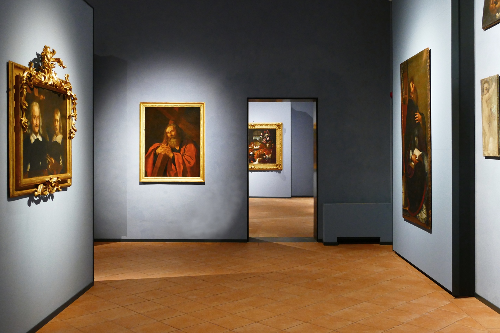 Foto: un particolare dell’allestimento © Civica Pinacoteca il Guercino di Cento (FE)