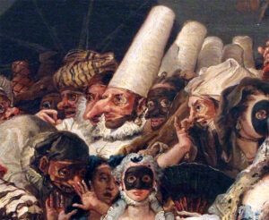 Foto: Giandomenico Tiepolo, Minuetto di Carnevale, 1755 (particolare) © Louvre, Parigi