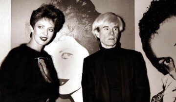 Regina Schrecker visita la mostra su Andy Warhol a Palazzo Fulcis di Belluno