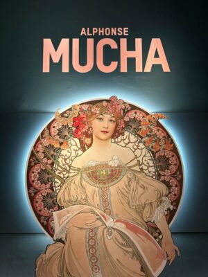 Foto: locandina mostra Alphonse Mucha © Palazzo dei Diamanti, Ferrara