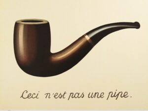 Foto: René Magritte - La trahison des images (o) Ceci n'est pas une pipe, 1929 – Olio su tela, 60,3x81,1 cm. © Los Angeles County Museum of Art, Los Angeles