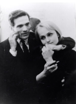 Foto: Laura Betti e Pier Paolo Pasolini