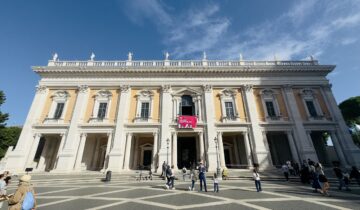 Campidoglio, completato il restauro dei prospetti di Palazzo dei Conservatori e di Palazzo Nuovo