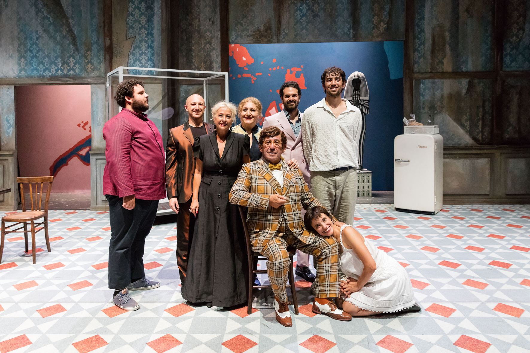 Foto: Cast “Gli Innamorati” di Carlo Goldoni – Regia di Roberto Valerio © Filippo Venturi