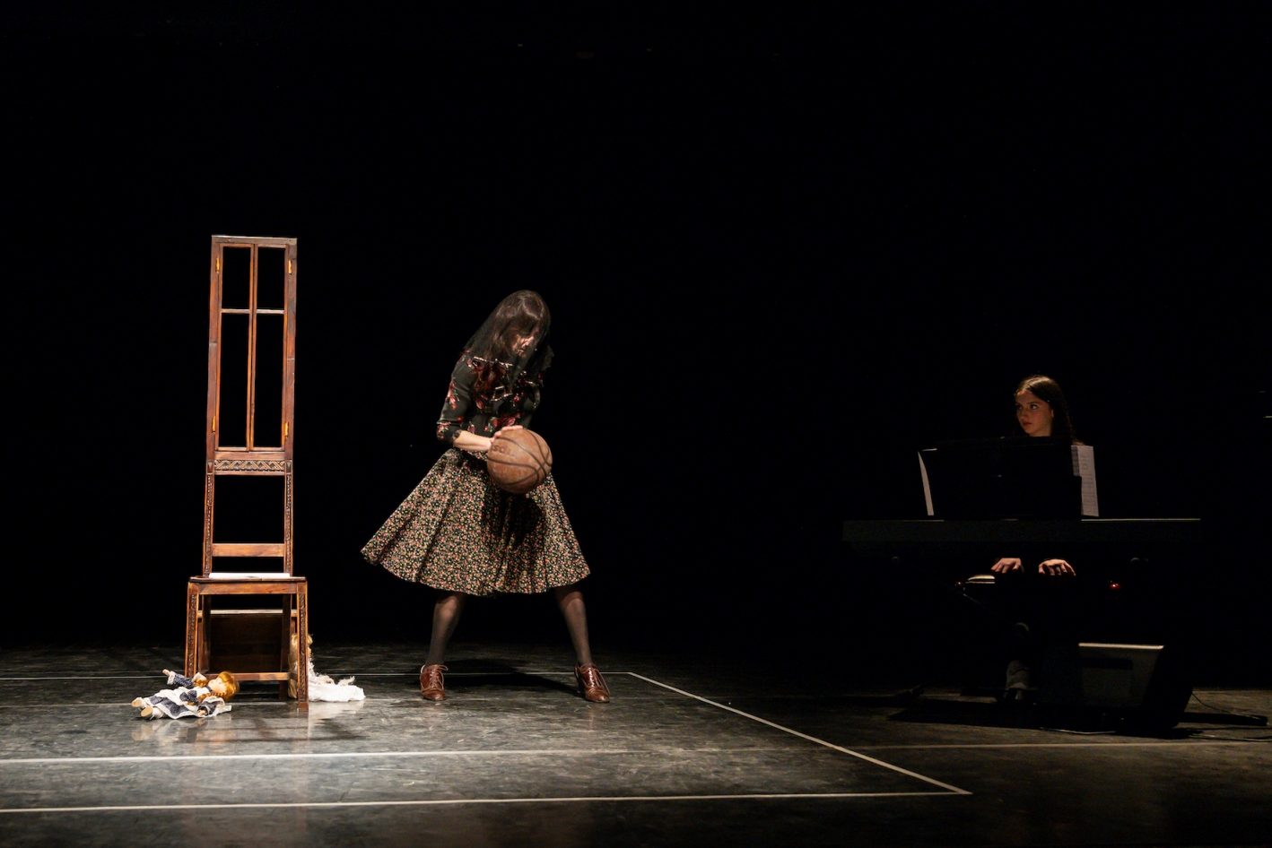 Foto di scena: Le voci dei bambini © Cristina Valla