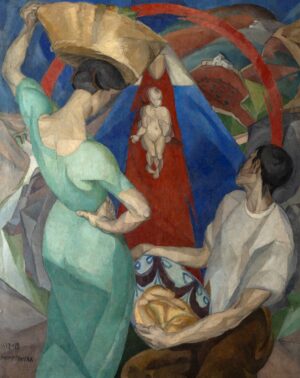 Diego Rivera, Adoración de la virgen