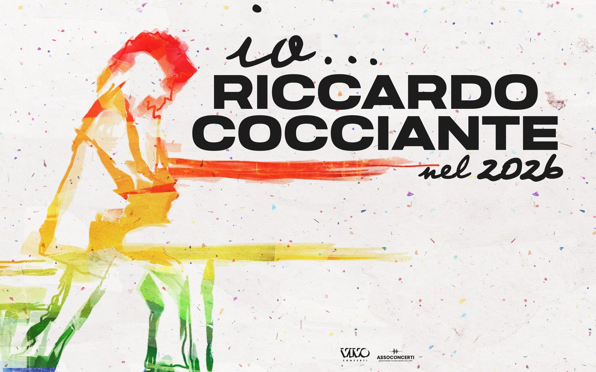 Foto: locandina spettacolo © Io… Riccardo Cocciante 2026