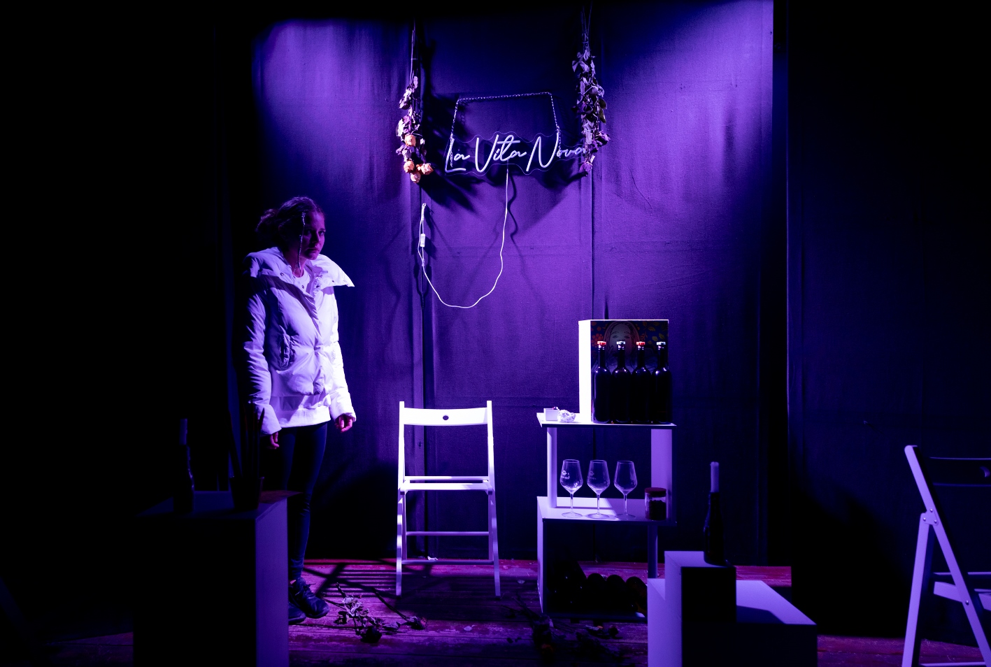 Foto di scena: La vita nova - Emilia Scatigno © Manuela Giusto