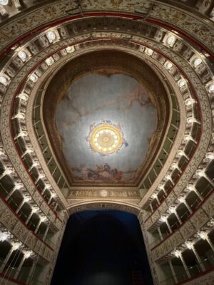 Foto: Soffitto Teatro Valle dopo i lavori © Roma Capitale
