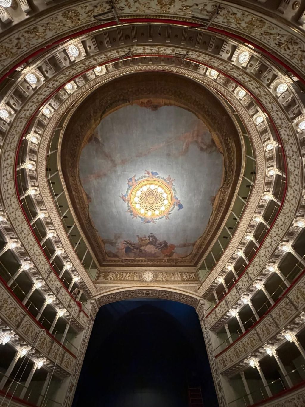 Foto: Soffitto Teatro Valle dopo i lavori © Roma Capitale